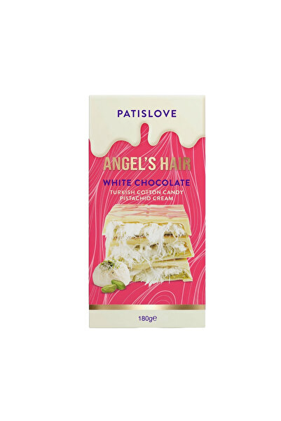 Patiswiss Patislove Antep Fıstığı Kremalı ve Pişmaniye Dolgulu Beyaz Çikolata...