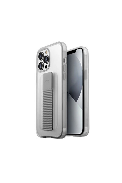 uniq Hybrid Heldro Mount Series Case for iPhone 13 Pro Matte Clear
