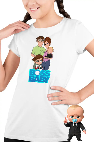 OEM Boss Baby Family Kids Girls T-Shirt
