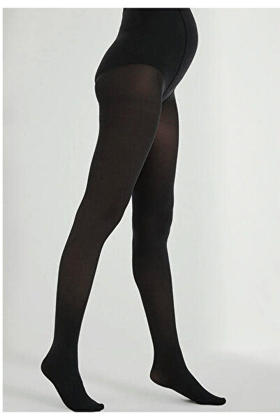 Penti Καλσόν "Μαμά!" 40 DEN για εγκύους – Ματ, Ημι-διαφανές, Μαύρο