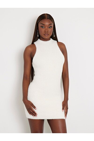 Guess Rib knit sweater mini dress