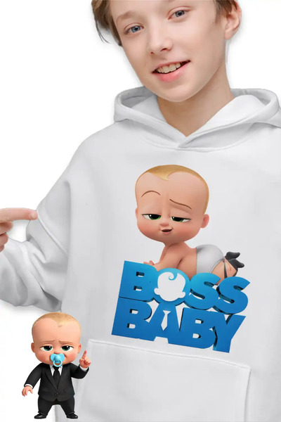 OEM Baby Boss Boys' Sweatshirt Diaper Director