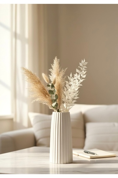 Lavrovo Rastenie Decorative Scandinavian Stone Vase