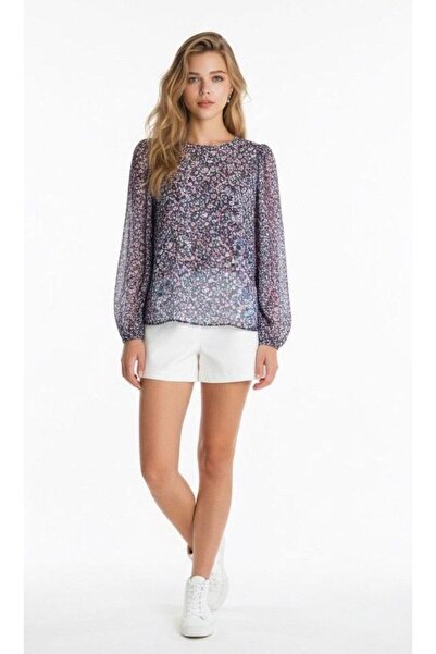 NAF NAF PARIS Μπλούζα με φλοράλ σχέδιο