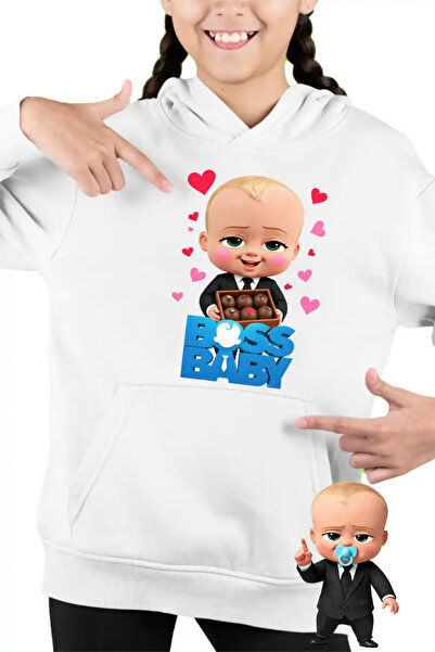 OEM Hanorac Copii Fete Boss Baby Ciocolata Valentines Day