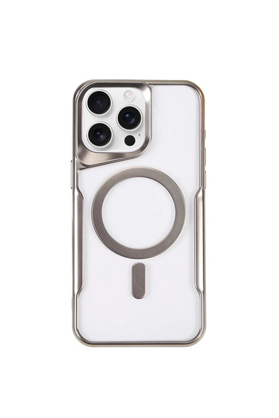NewFace Nrzsnt iPhone 11 Max Case Boyi Magsafe Silicone Cover (204053) - Silver