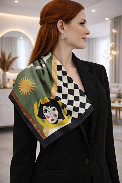 tarzınısec Choose Your Style Black Queen Scarf / Bandana / Accessory / Shawl ...