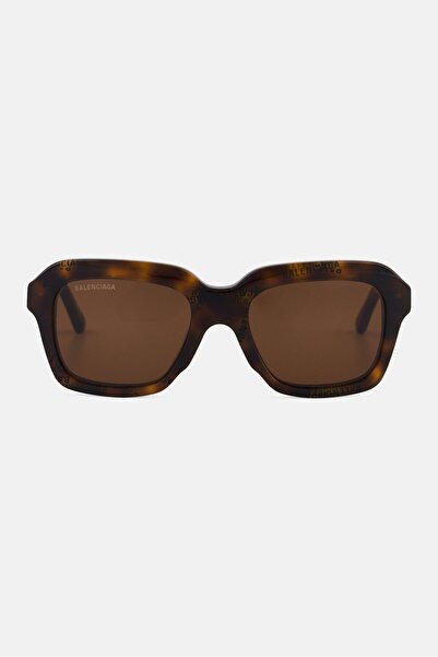 Balenciaga Men BB0127S004 Square Sunglasses,Brown