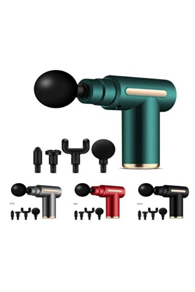 SimpluAcasa Mini Pistol de Masaj Muscular , Portabil, Terapie prin Percuție, ...