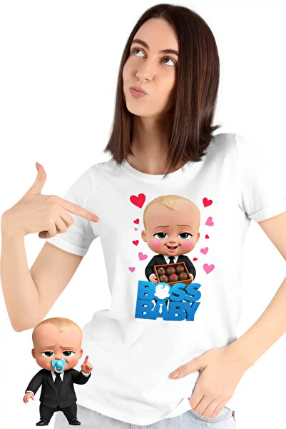 OEM Boss Baby Women's T-Shirt Chocolate Valentines Day