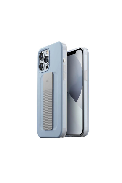 uniq Hybrid Heldro Mount Series Case for iPhone 13 Pro Max Blue