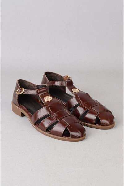 SEÇ KUNDURA SEÇ 4168 ΓΥΝΑΙΚΕΙΑ ΣΑΝΔΑΛΙΑ ΑΠΟ ΓΝΗΣΙΟ ΔΕΡΜΑ ΚΑΦΕ