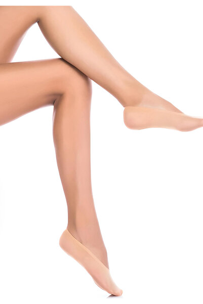 Penti Dres ,,Konfor'' 15 DEN cu talpă din bumbac– mat si subtire, nude