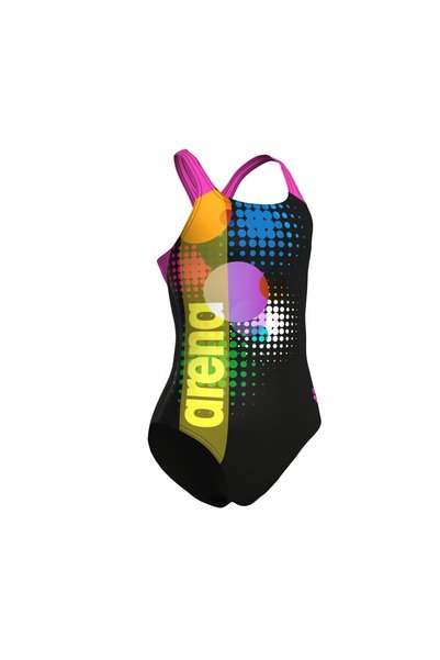 ARENA Costum de baie cu buline pentru fete Swim Pro Back