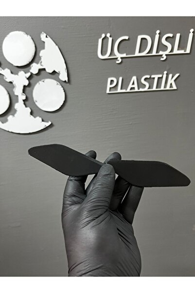 3DisliPlastik Jetta GLI Far Yıkama Kapağı Sağ Sol Set Siyah 3D Baskı
