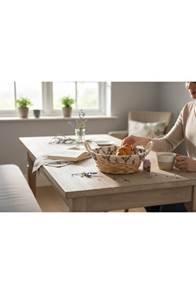 Bohem kutusu Bamboo Multi-Purpose Bread Basket