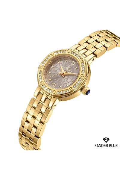 FANDER BLUE Women's Watch - Luxury Royal Collection - Gold