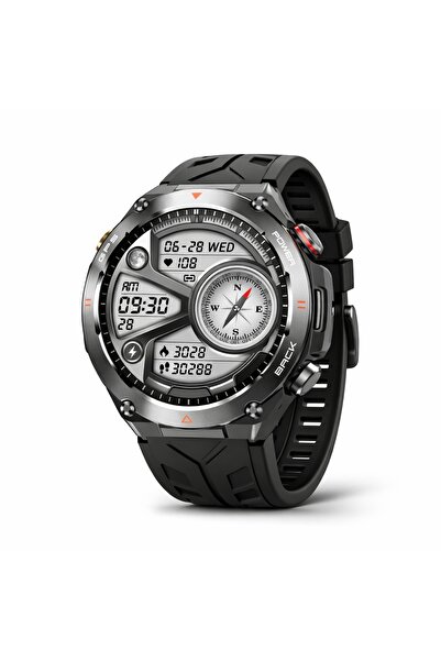 ALPACO Ceas smartwatch KC82 — GPS, OLED 1.45", IP68, apel Bluetooth, fitness....