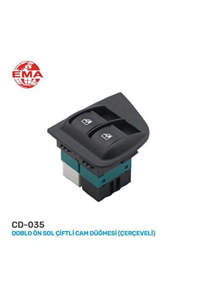 GVA Nrzsnt Cam Lock Switch Fiat Doblo 05- (213338) Left Double-Framed