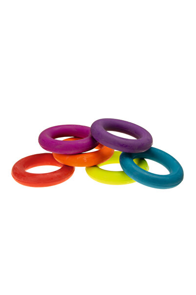 Karlie Nrzsnt Ring-Shaped Dog Teething Toy (210932) Colorful (9X9X1.5)