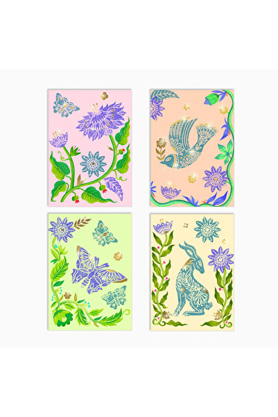 djeco Δημιουργικό Εργαστήριο Χαρακτικής: Πάθος για τα Λουλούδια