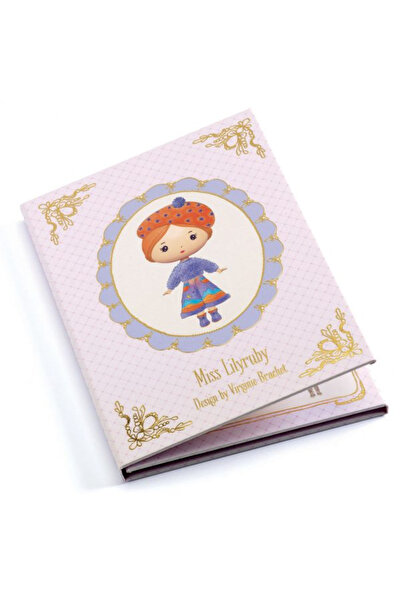 djeco Set Cu Abtibilduri Repozitionabile , Miss Lilyruby
