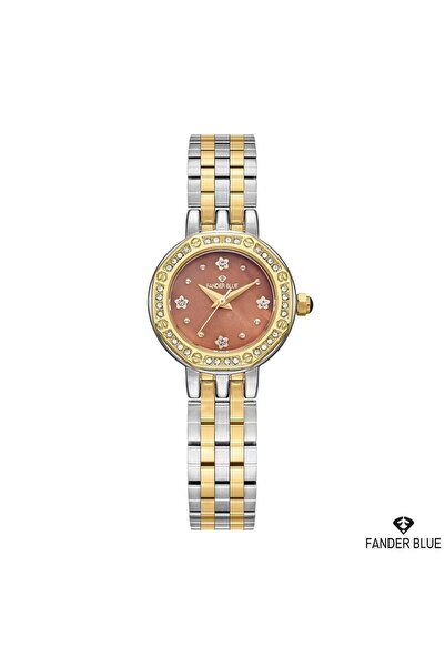 FANDER BLUE Women's Watch - Luxury Royal Collection - Gold Silver
