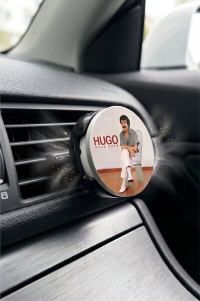 PROMOSYONİK Hugo (Müslüm Gürses) Tasarımlı Fan Petek Oto Kokusu