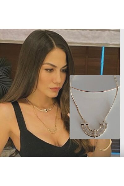 mibrillo قلادة من حجر الزركون المطابق للعلامة التجارية (قلادة ديميت أوزديمير)