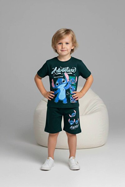 Yağmur Giyim Комплект з короткими рукавами та шортами PJKSKT Stittcch з візер...