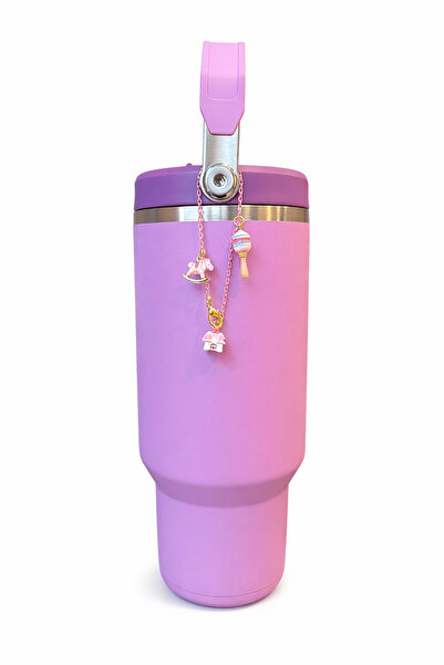 Kelira Compatible Design Quencher Thermos Accessory Charm Figure with Clip