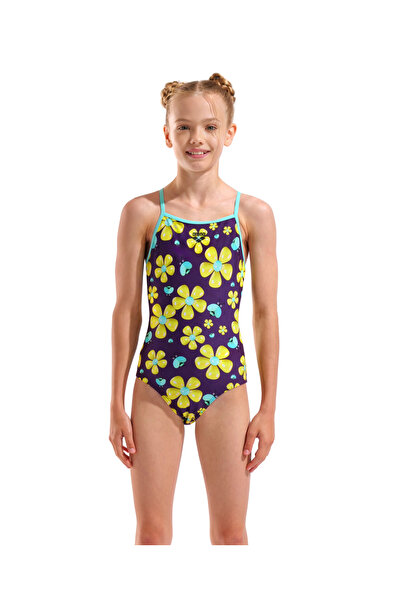 ARENA Costum de baie de primăvară Lightdrop Back pentru fete