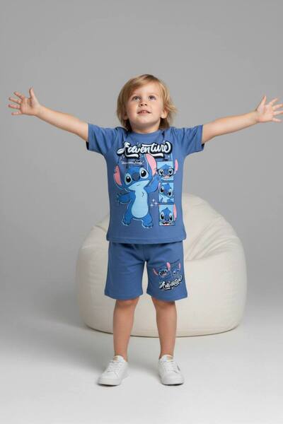 Yağmur Giyim Комплект з короткими рукавами та шортами PJKSKT Stittcch з візер...