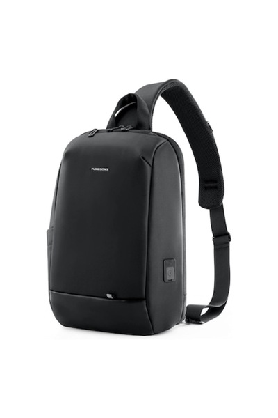 kingsons 13.3" Sling Bag with USB Charging Port