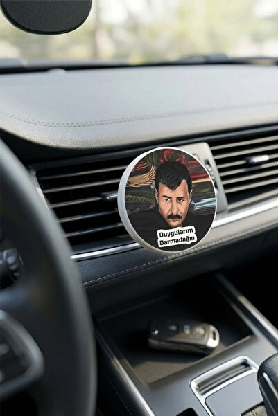 PROMOSYONİK Duygularım Darmadağın (Azer Bülbül) Tasarımlı Fan Petek Oto Kokusu