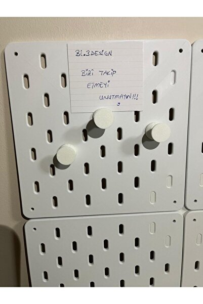 NadarStudio Pano için Çok Amaçlı Askı 5 Adet Set / Peg Board için Çok Amaçlı ...