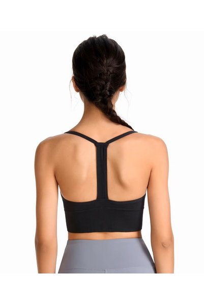 Vitra World Women High Support Yoga Sports Bra Quick-Dry Fabric Running Gym Workout Training Activewear Top