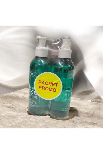 Ziaja PACHET PROMOȚIONAL - gel de curățare + loțiune tonică