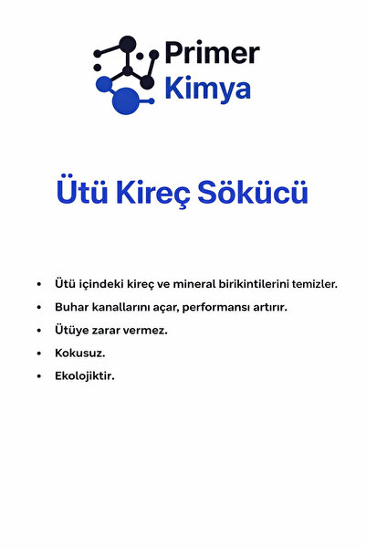 primer kimya Ütü Kireç Temizleyici