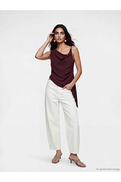 LC Waikiki YK PLUS Γυναικείο τζιν παντελόνι σε γραμμή barrel fit