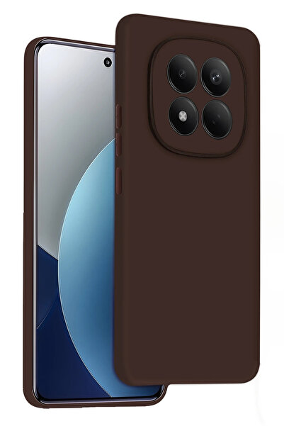 NewFace GLD-SPT- ريدمي نوت 15 4G فيرست سيلكون (231328) - بني