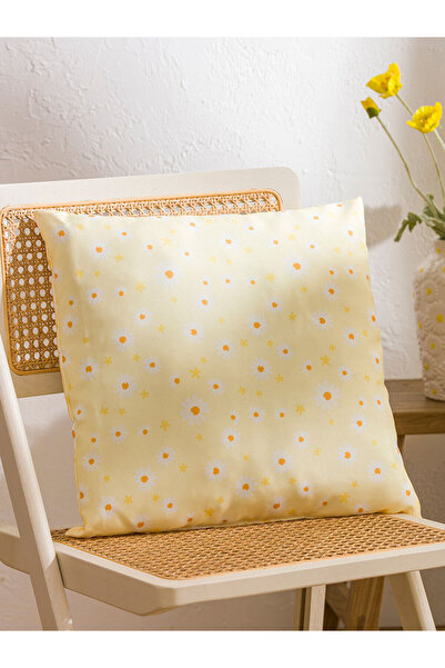 LC Waikiki Yk Plus Farkiyla Floral Printed Cushion Cover 45X45 cm
