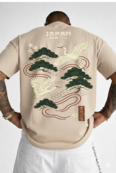 VEK Japan με τύπωμα oversized Unisex T-Shirt – Μπλουζάκι με ιαπωνικό θέμα, 10...