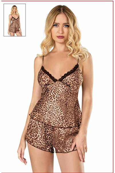 NOOALA GİYİM Satin and Floral Lace Detailed Bralet Set – Set of Two