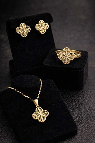 Banum Luxury Lüx Tasarım Çelik 3Lu Set