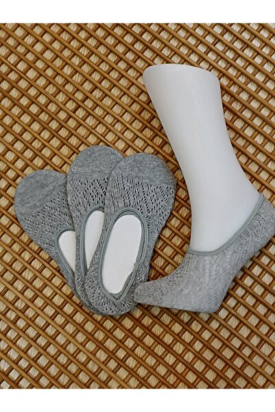 Rocks For Knitted crochet women's ballet flats with 3 pairs of socks