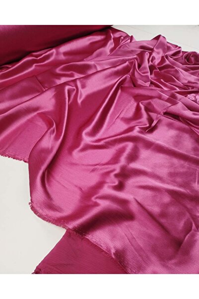 Kumaş Parça Атласна тканина Yoryo цукрово-рожевого кольору, ширина: 140 см