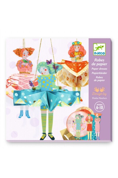 djeco Atelier creativ - Rochii din hartie