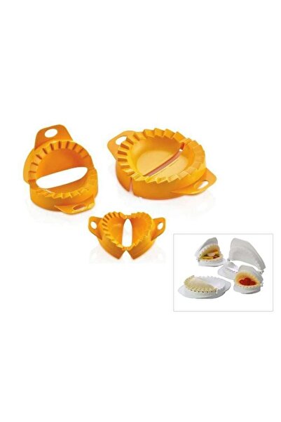 EkoAlışverişDünyam Raw Dumpling Mold - Ravioli Mold Set of 3