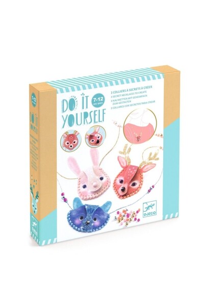 djeco Creative DIY game Secret Necklaces